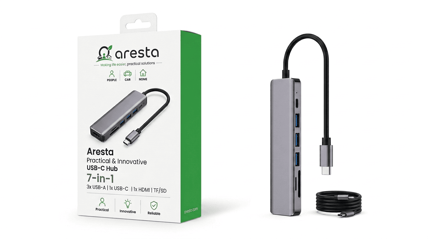 USB Hub 8 in 1 banner
